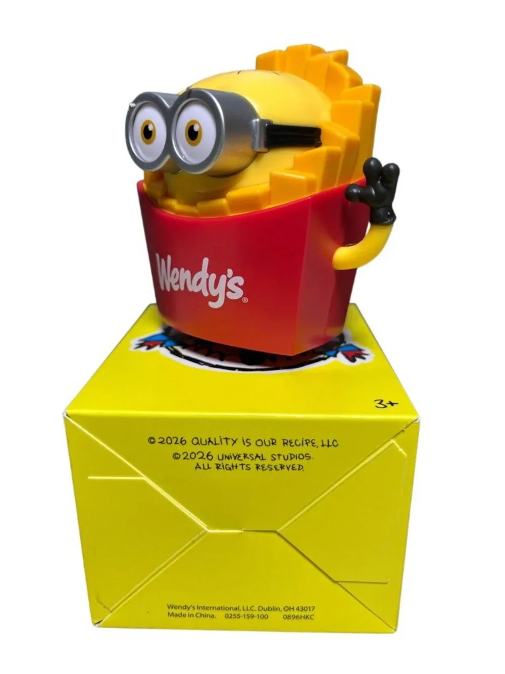 Wendy’s x Minions & Monsters Adult Meal 3